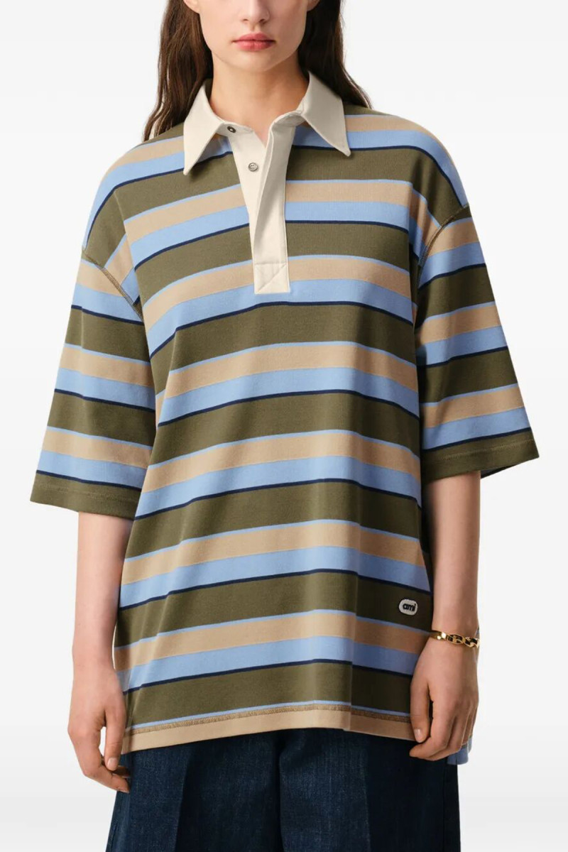 OVERSIZE STRIPES POLO UPL424.JE0209
