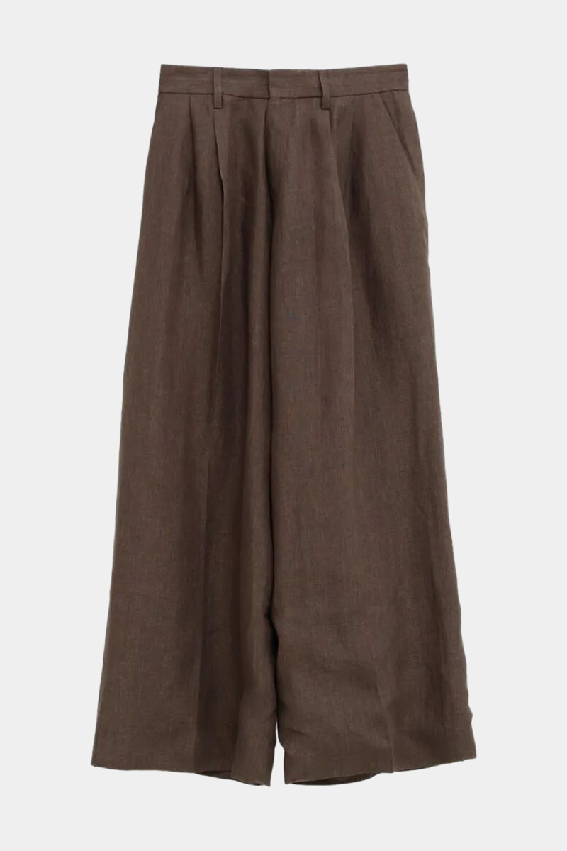 UNISEX PLEATED SUIT TROUSERS WOVEN ERL12P015