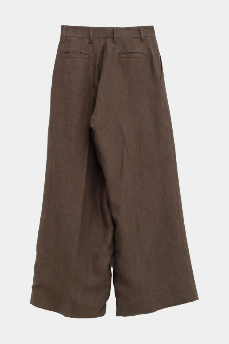 UNISEX PLEATED SUIT TROUSERS WOVEN ERL12P015
