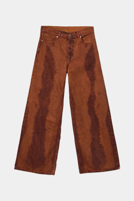 Paint Laser Boot Cut Jeans AU00093 002