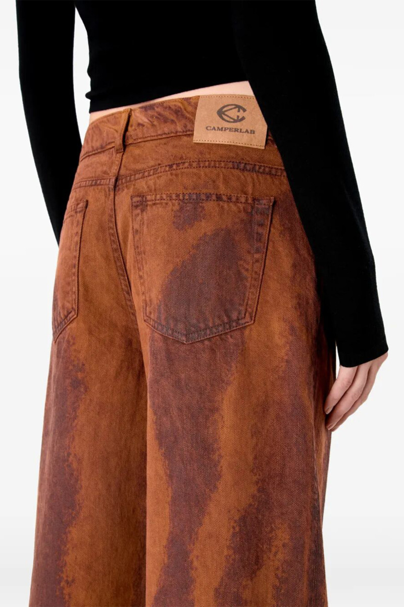 Paint Laser Boot Cut Jeans AU00093 002