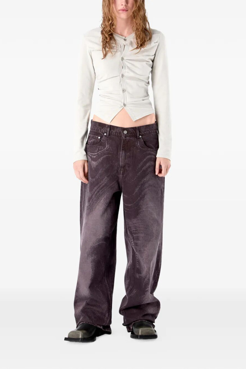 Distorted Laser Loose Fit Jeans AU00094 001