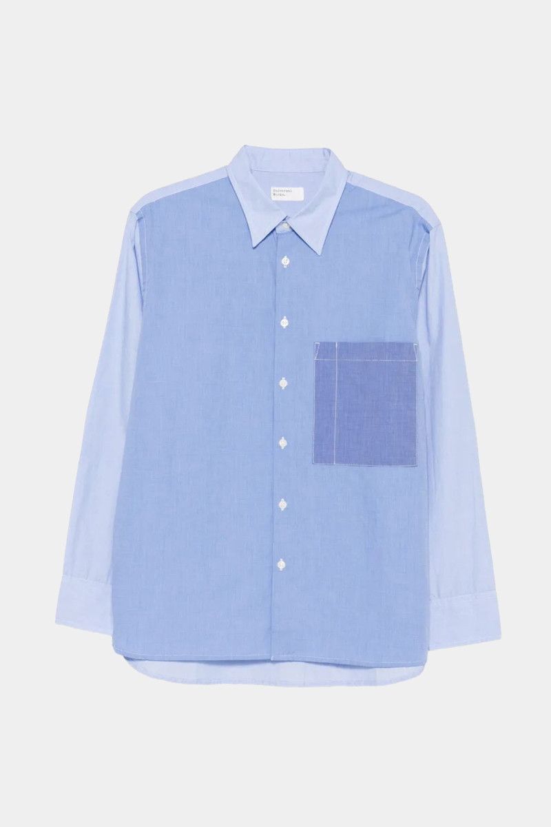 MIXED SQUARE POCKET SHIRT 34172