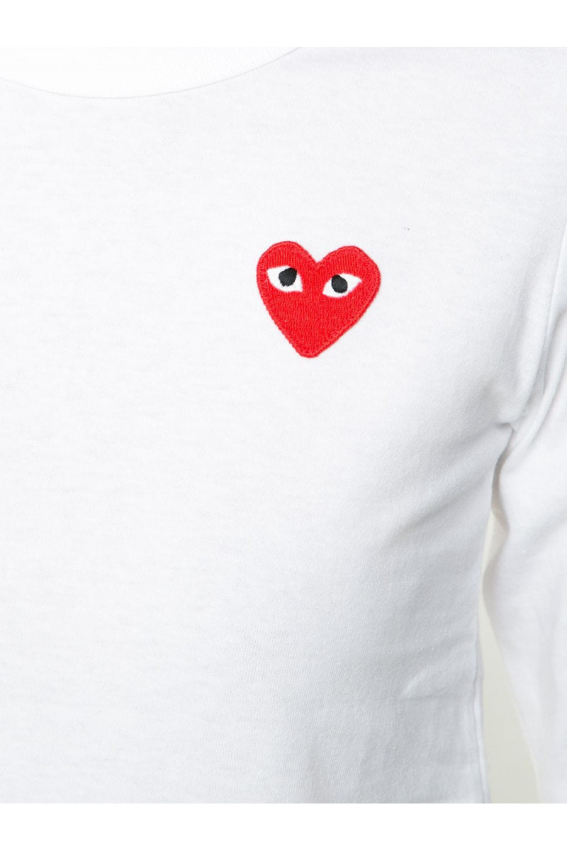 Play T-Shirt Long Sleeve W Red Heart P1T117