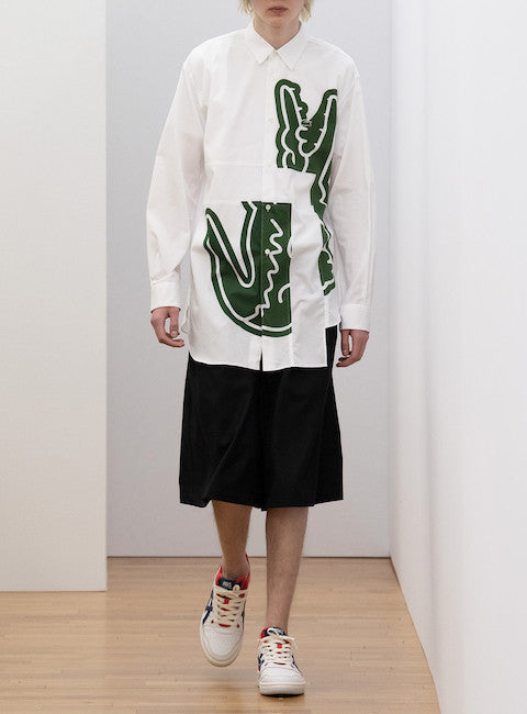 Comme Des Garçons SHIRT lancia una colab con Lacoste