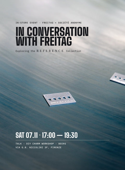 In Conversation with FREITAG  - exploring the R E F E R E N C E collection with Sophie Seiler