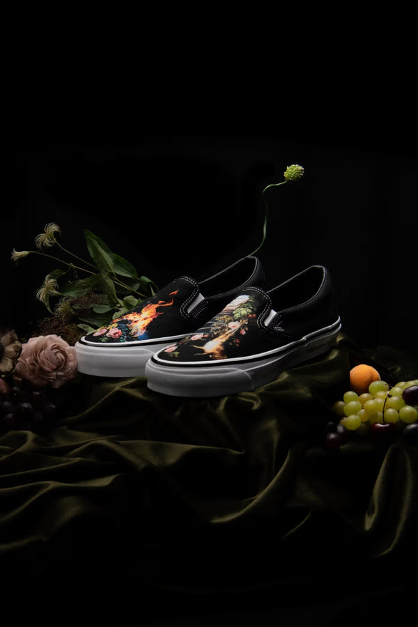 UNDERCOVER x OTW by Vans — la pittura di Emma Bennett incontra lo skate di Jun Takahashi
