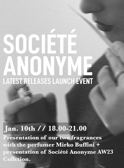 10-01-2023 // 18.00-21.00 _ Société Anonyme Latest Releases Launch Event